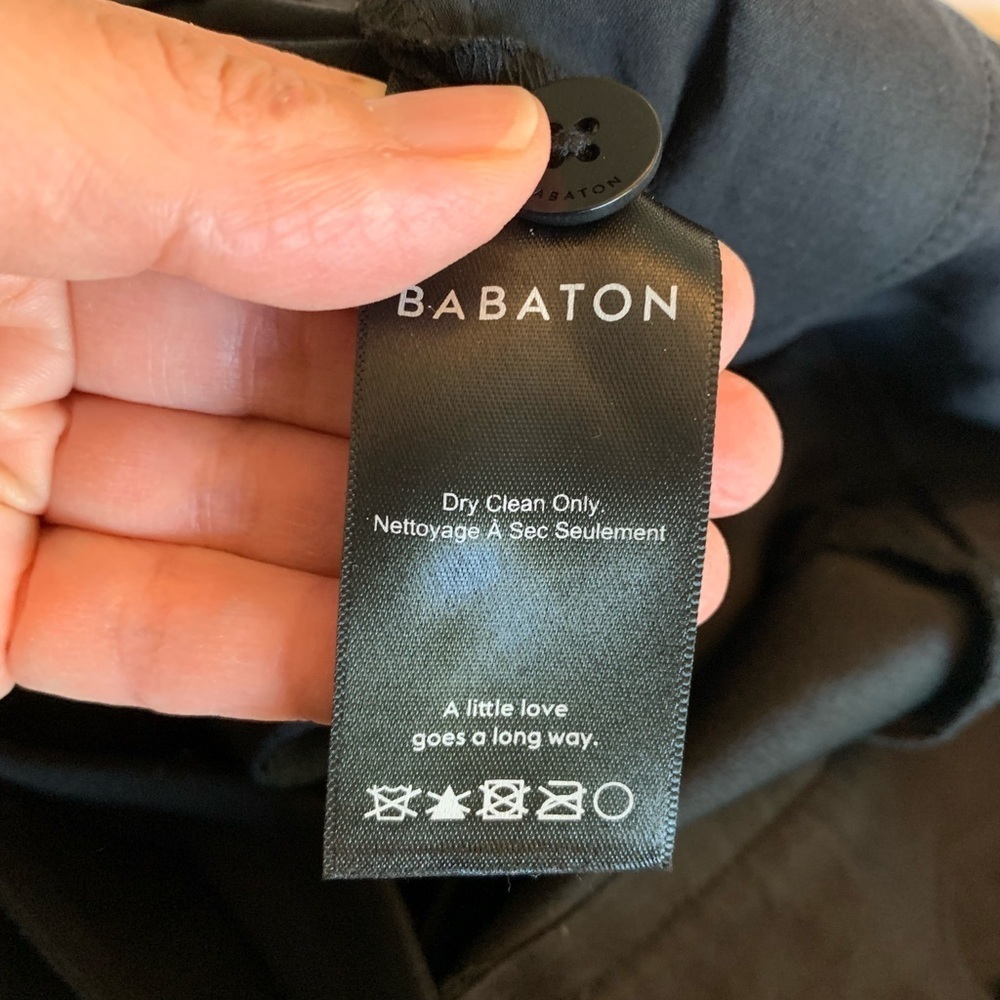 Aritzia Babaton Black  Lambros Pants. Size 6 business casual - Picture 6 of 12